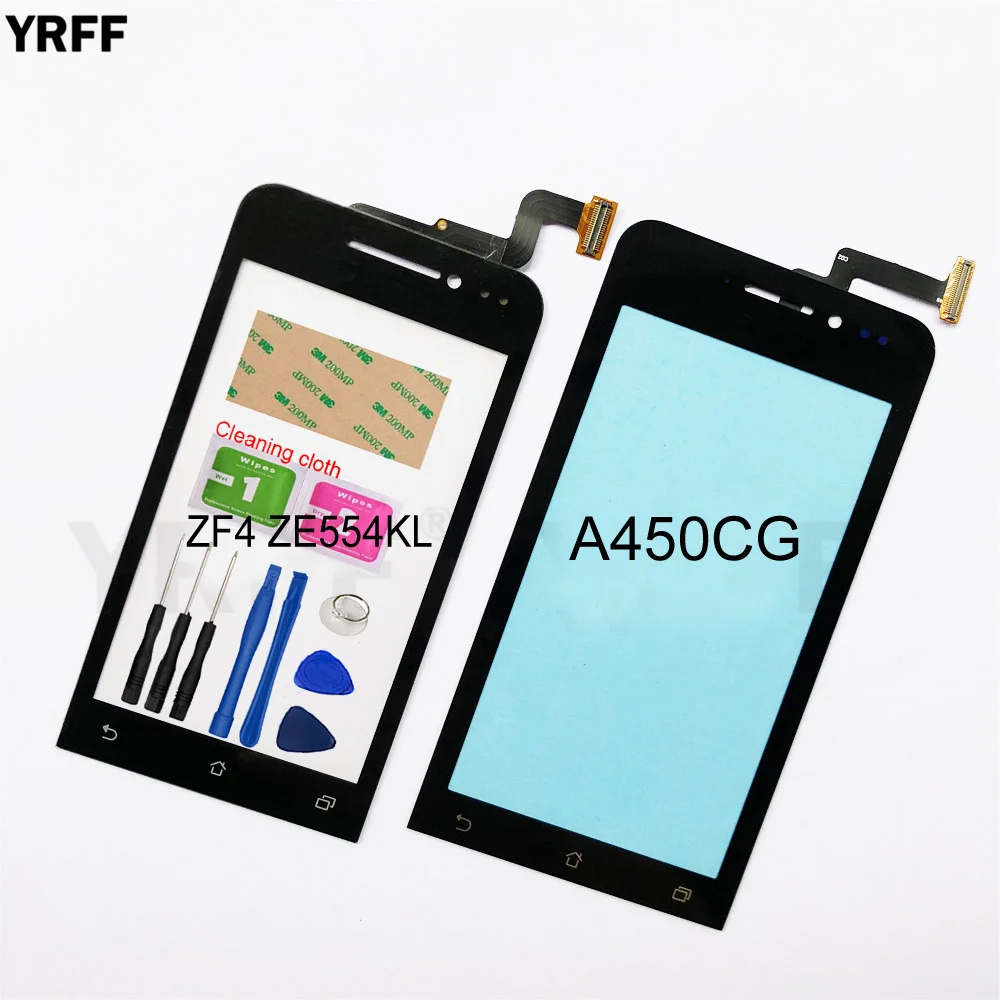 Сенсорный экран ZF4 для Asus Zenfone 4 (2014) 5 ''A450CG дигитайзер сенсор замена стеклянной