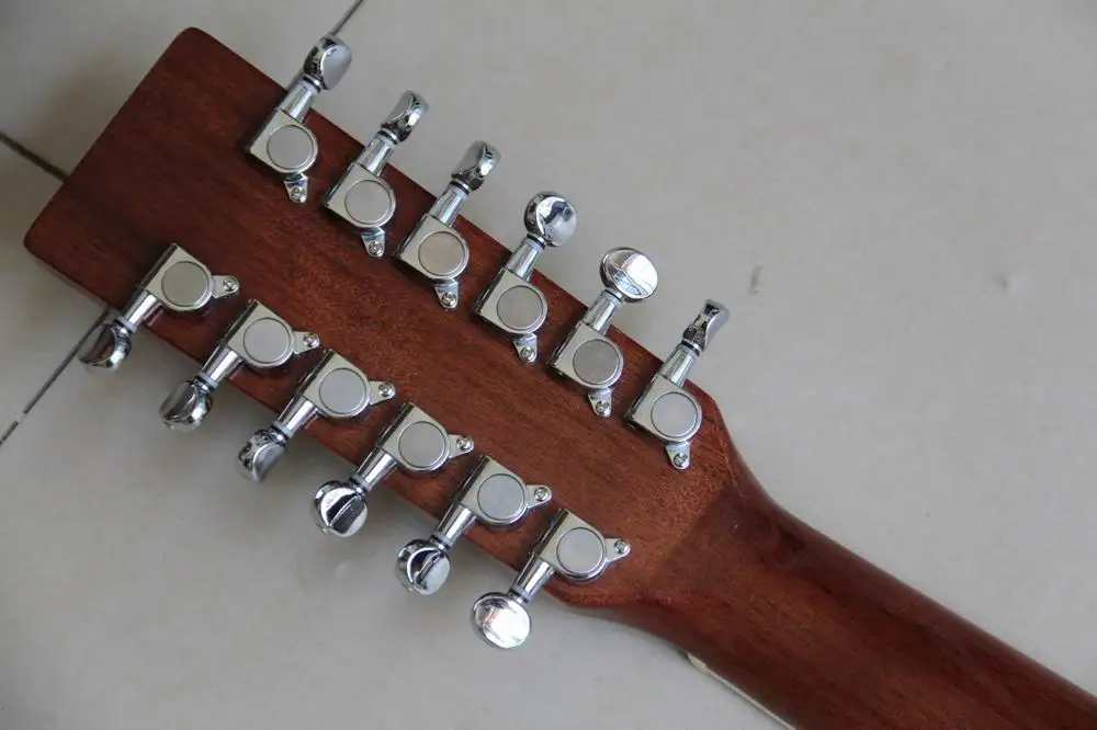 Новое поступление 41 # Акустическая гитара 12 струн высокое качество натуральный