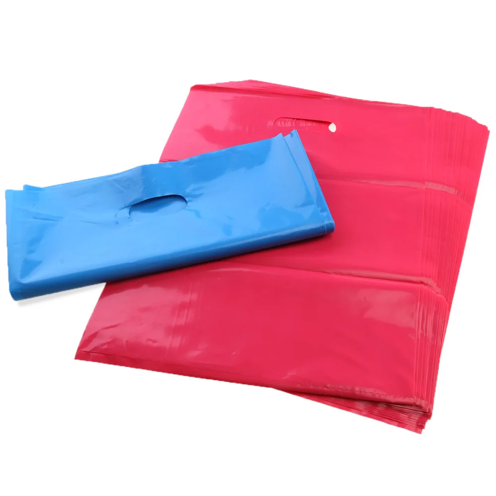 

50pcs Merchandise Bags Retail Shopping Bags with Handle Gift Bags