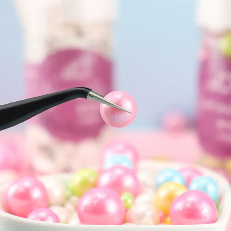 Антистатический пинцет из нержавеющей стали для украшения торта инструмент