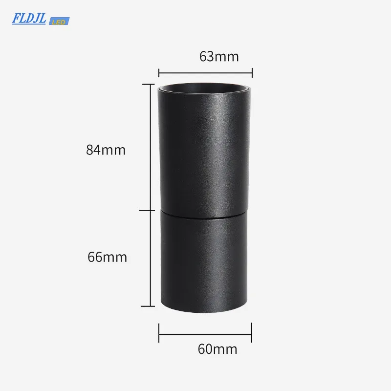 Dimmable вращающийся светодиодный светильник 10 Вт 15 20 Регулировка поверхности COB
