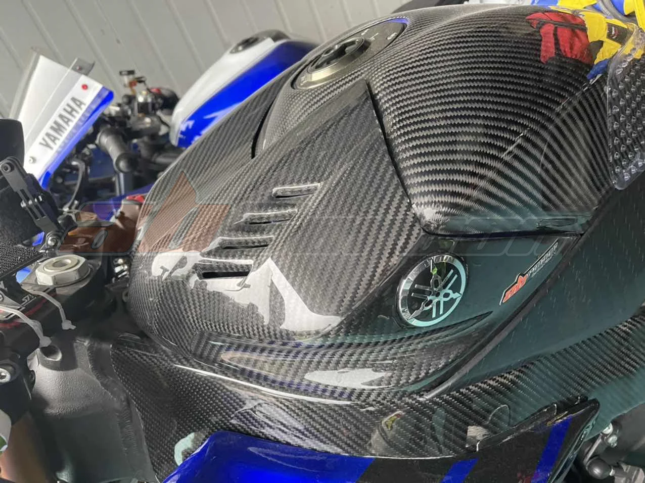 Крышка топливного бака для Yamaha YZF R6 2017 2018 2019 2020 полностью из углеродного волокна