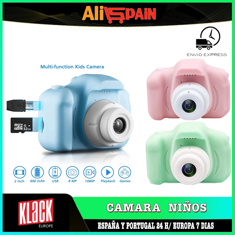 Камера Детские фотографии для детей цифровая детская игрушка видео и фото