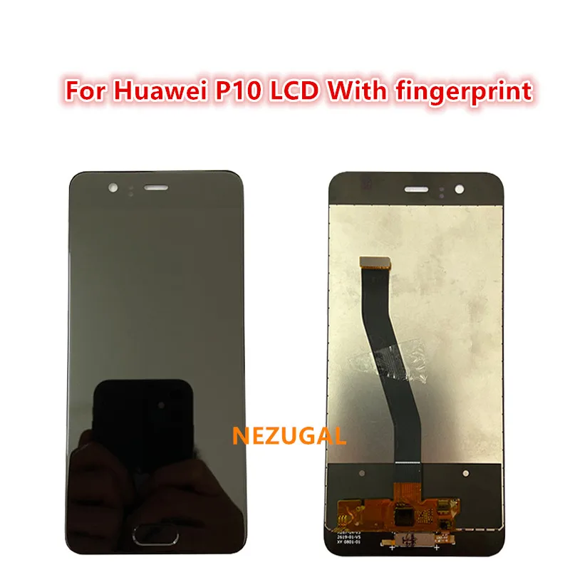 Для Huawei P10 дисплей сенсорный экран дигитайзер для сборки запасные части VTR L09 L10 L29
