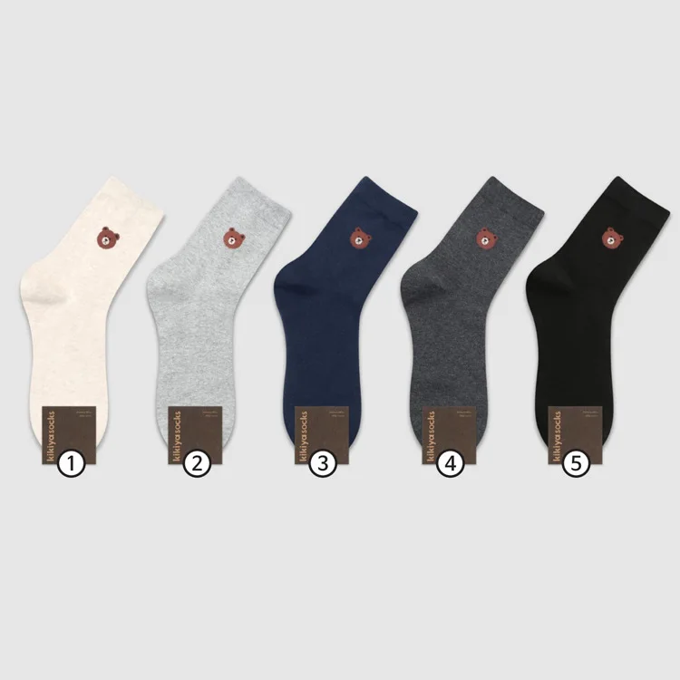 Носки мужские с мультяшным принтом деловые повседневные компрессионные уличные