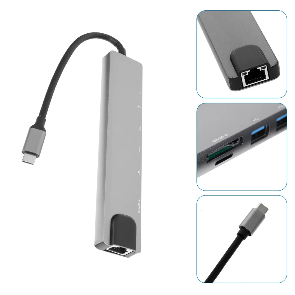 Разветвитель для нескольких портов USB док-станции типа 8 в 1 | Компьютеры и офис