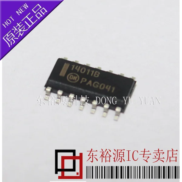 

Free shipping MC14011BDR2G MC14011BD 14011B SOP 10PCS