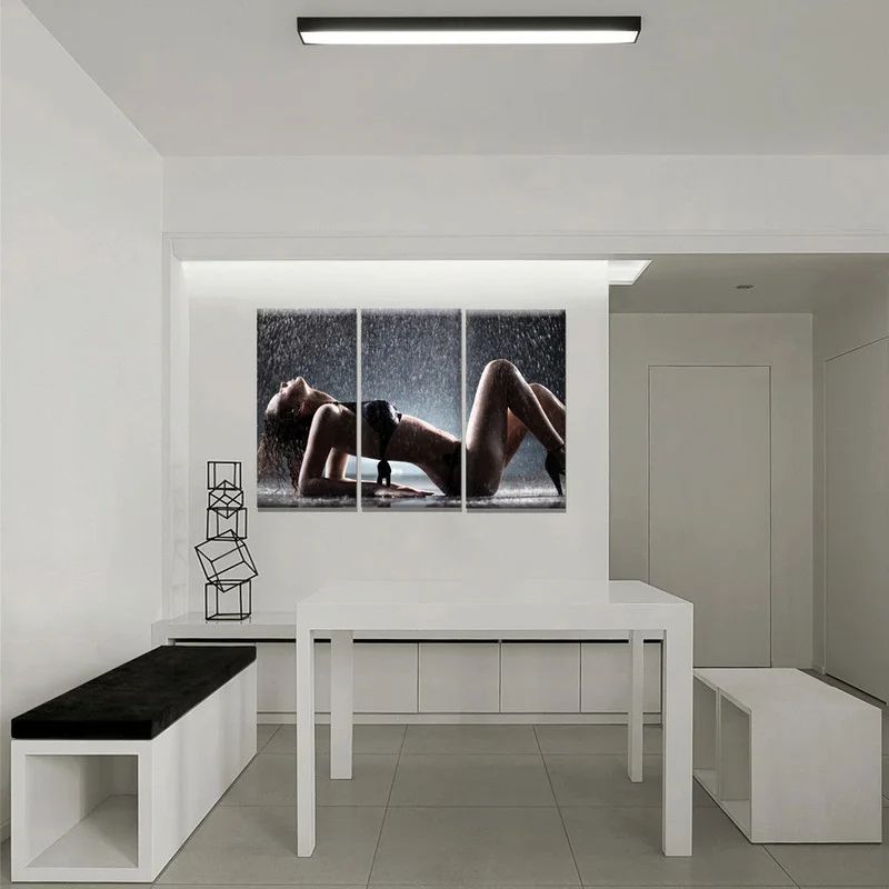 Сексуальные личные фотографии холщовые принты великолепные женщины в бикини