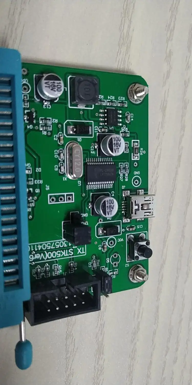 AVR Высокое напряжение параллельный программатор, высокое напряжение последовательный Stk500 совместимый, ISP предохранитель восстановление четыре в одном