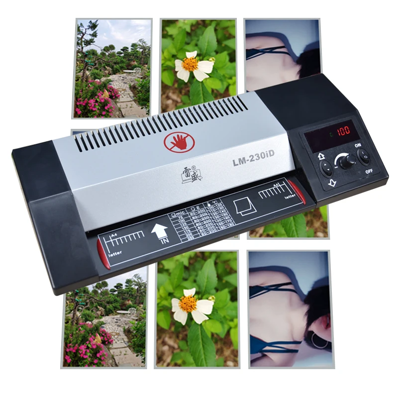 Аппарат для ламинирования фотографий A4 дома и офиса ламинатор горячего