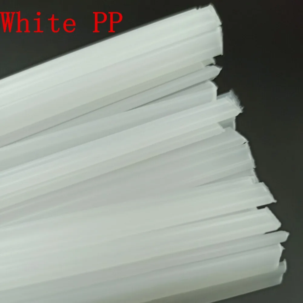 

50PCS Plastic Welding Rods PP/PVC/PE Welding Sticks For Plastic Welder PVC Grey Welding Rods For Bumper Cars