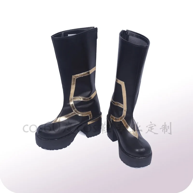 Туфли для косплея Merlin обувь из искусственной кожи на высоком каблуке аниме