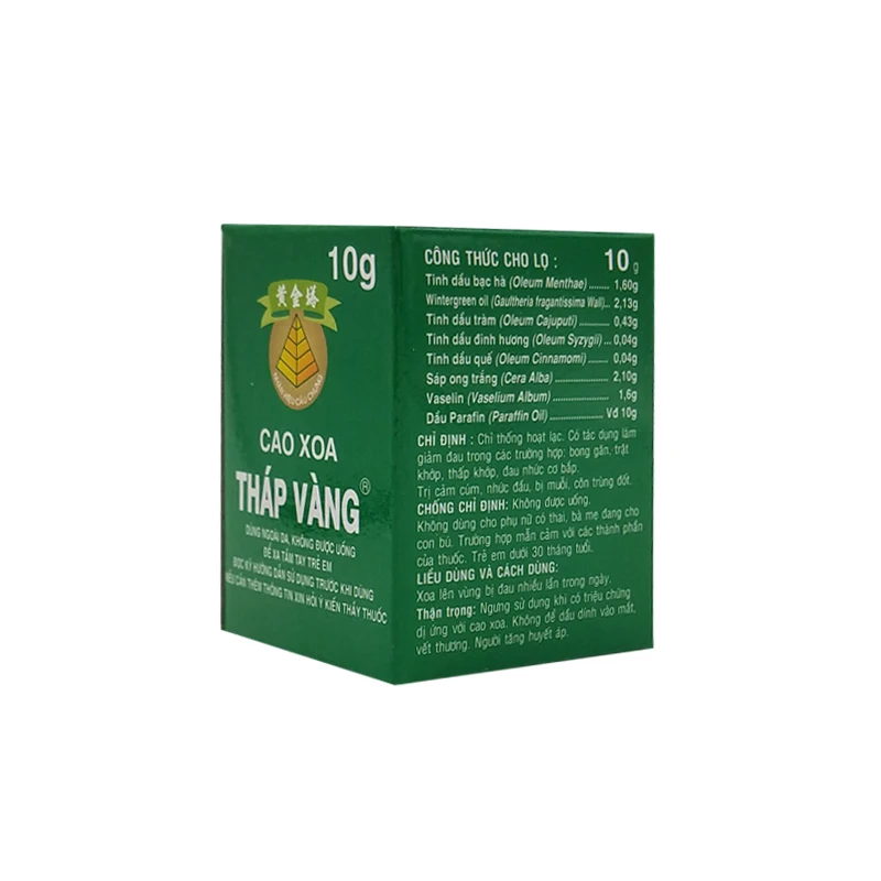 Бальзам тигровый для снятия боли в мышцах 10 г 2 шт.|joint pain|vietnam gold tower balmgold balm |