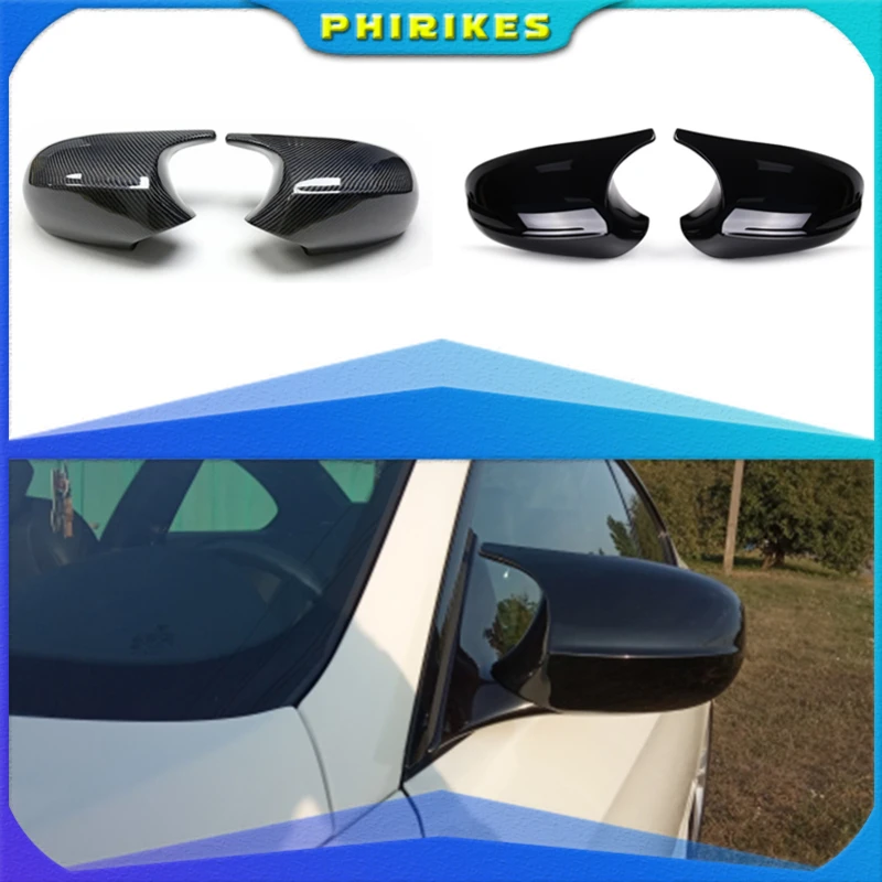 

Mirror Cover E90 Carbon Fiber/ABS Car Rearview Mirror Cap Cover Direct Replace For BMW E90 E91 2008-11 E92 E93 2010-13 LCI