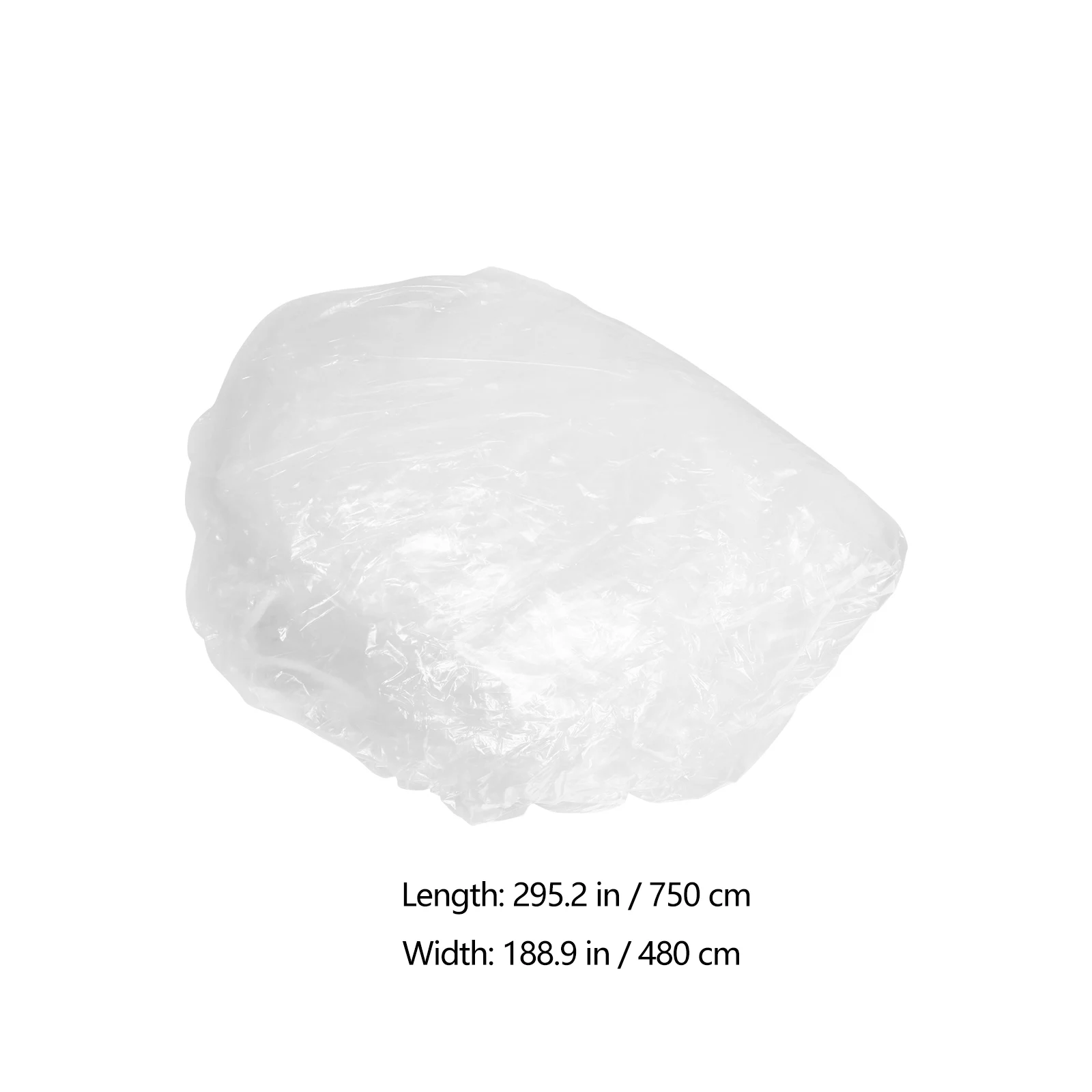 

CR Disposable Car Cover Waterproof Transparent 1 Pc Plastic Vehicle Cover Disposable Automobile Cover