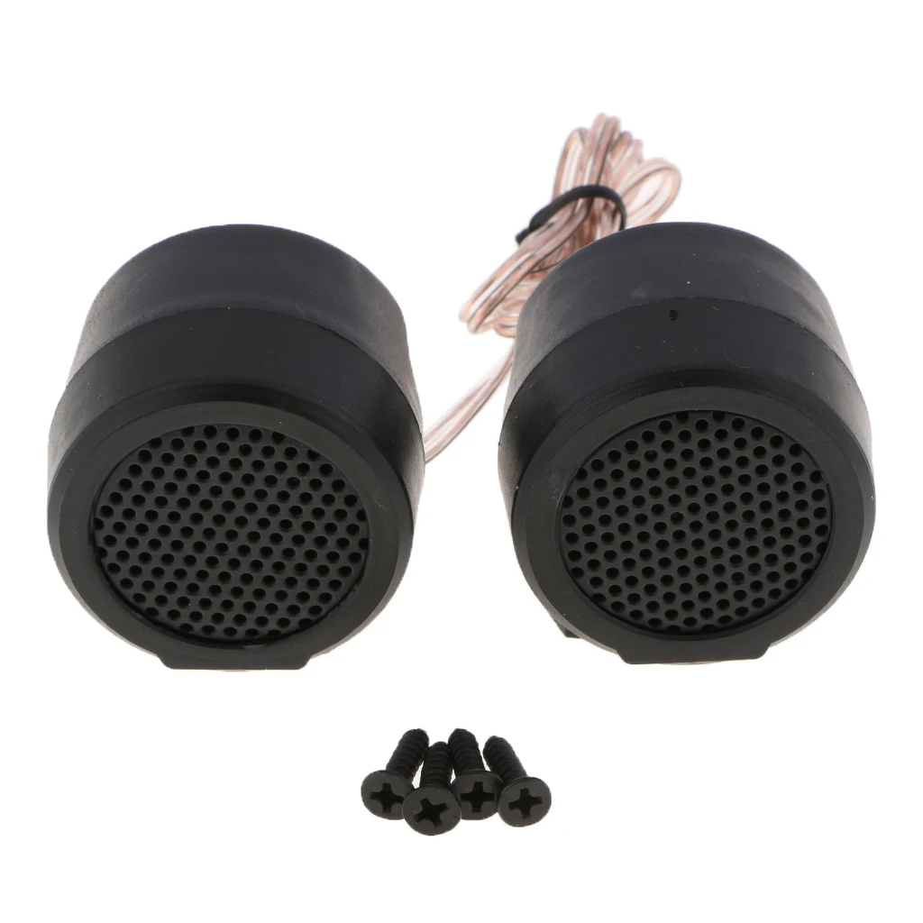 Set Of 2 Sounds Flush Mount Silk Dome Tweeters Kit 40MM/1.5 Inch | Speakers