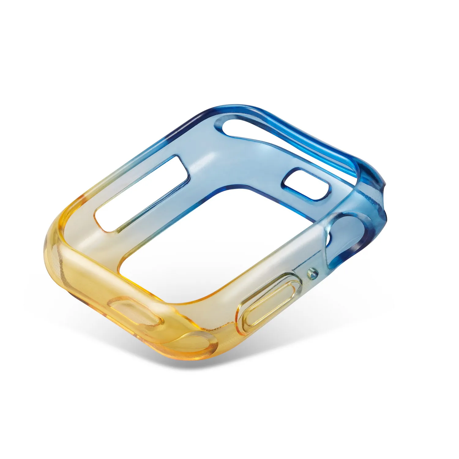 Чехол для apple watch 4, 5, 44 мм, 40 мм, цветной, мягкий, из ТПУ, чехол iwatch series 4, 5, ударопрочный чехол, аксессуары