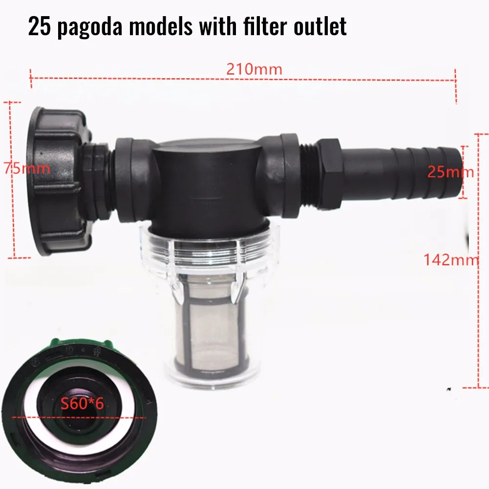 

9 Sizes Garden Water Ball Valve IBC Ton Plastic Barrel Filter Connector Joint Garden Hose Adapter Non-toxic Connector