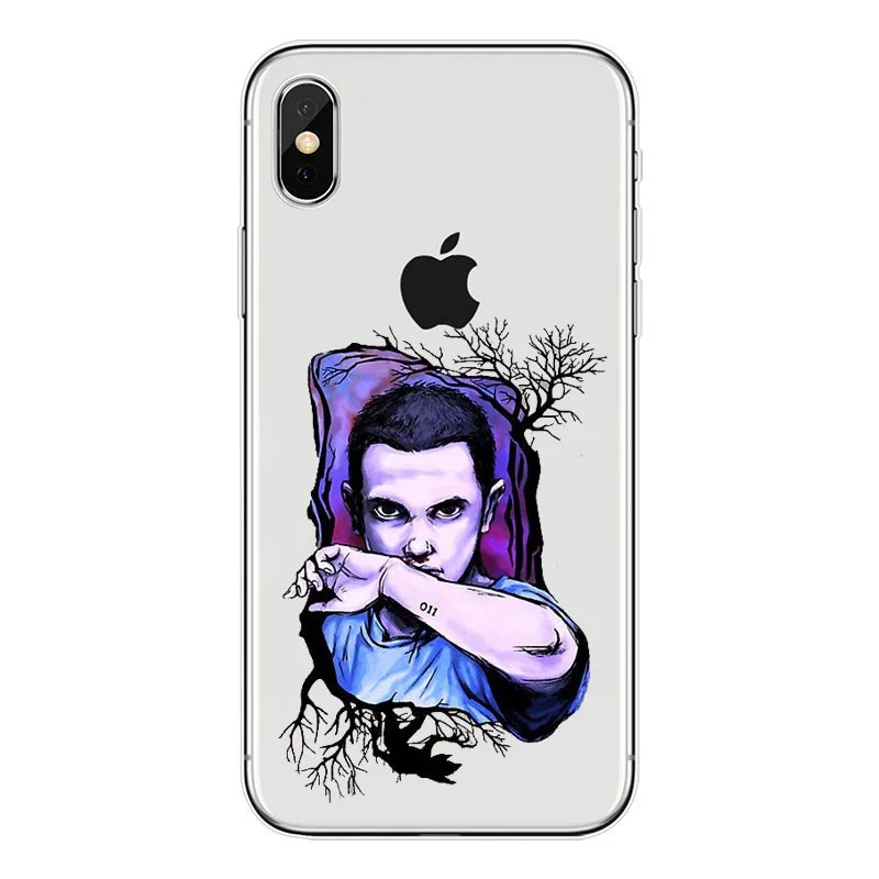 Чехол для телефона Strange things мягкий прозрачный Силиконовый ТПУ чехол iPhone 4 5 6 7 8 Plus
