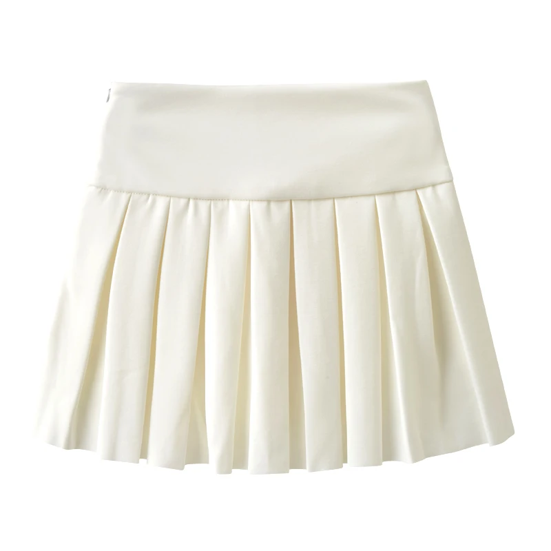 

Spring New Preppy Style Women Skirt High Waist Golf Shorts Skirts Sweet White Pleated Skirt Female Cute Mini Tennis Skirts Mujer