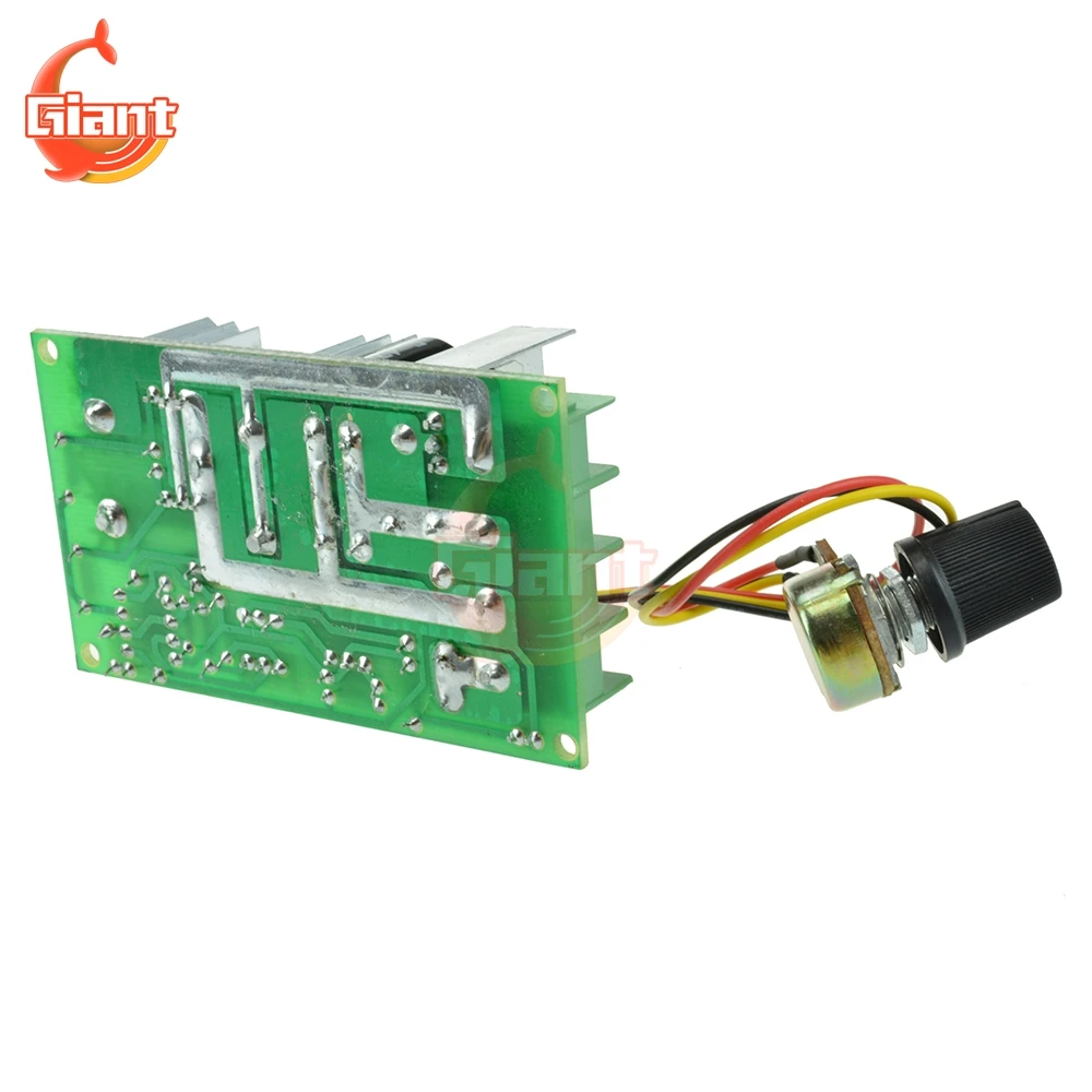 20A Universal DC 10V-60V PWM HHO RC Motor Speed Controller Board Regulator Switch Control Module DC 12V 24V 36V 48V for Fan images - 6