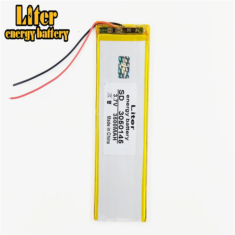 

tablet battery Polymer battery 3050145 3.7V 3500mah 3052145 Lithium polymer Battery with Protection Board