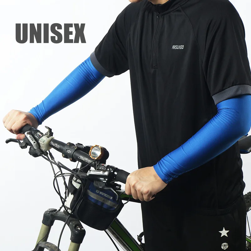 ARSUXEO летние рукава для езды на велосипеде унисекс нарукавники горном