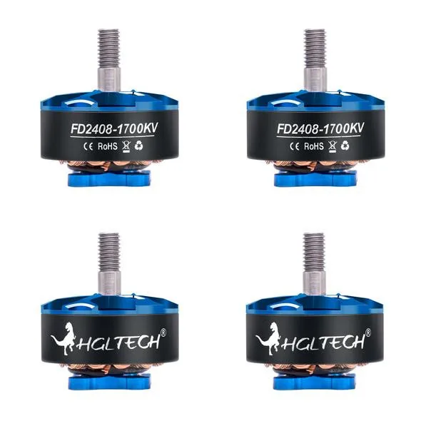 HIINST HGLRC RC электродвигатели бесщеточный двигатель FD 2408 2500KV DIY для FPV гоночный Дрон