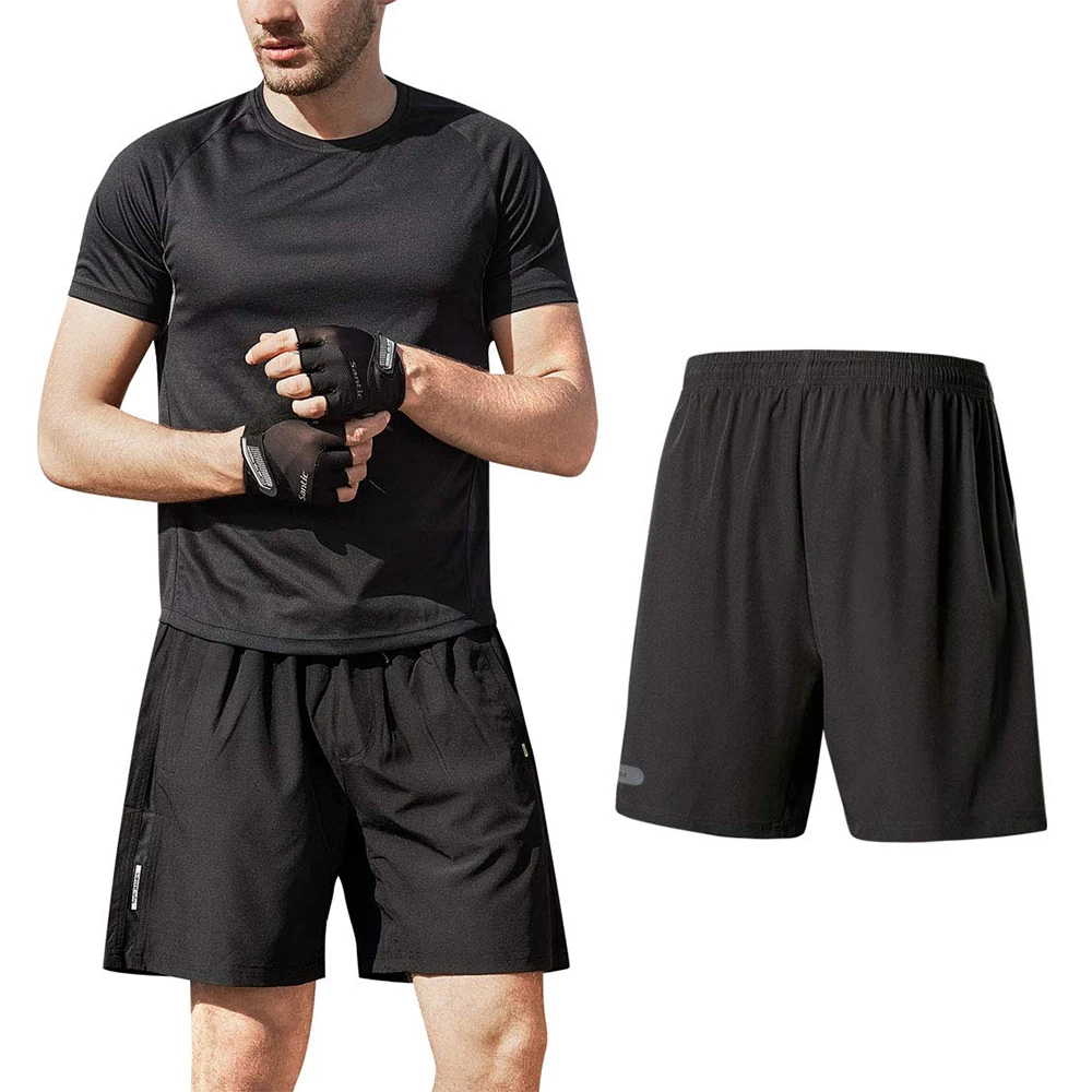 Шорты Santic мужские велосипедные свободного кроя трико на молнии с карманами для