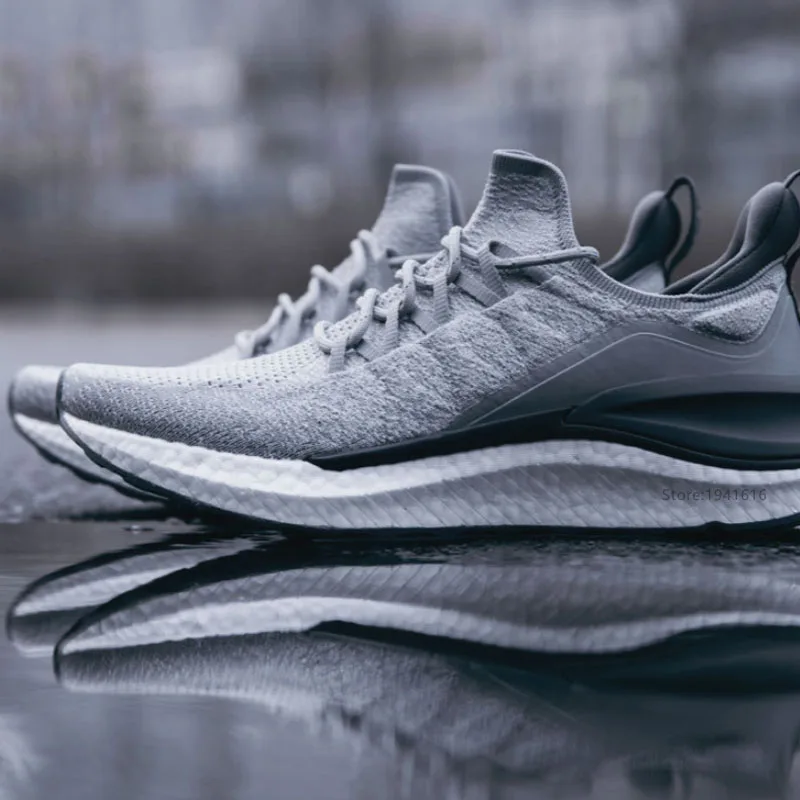 Новинка 2020 Xiaomi Mi Mijia Shoes 4 мужские спортивные кроссовки для бега Бесплатная сила