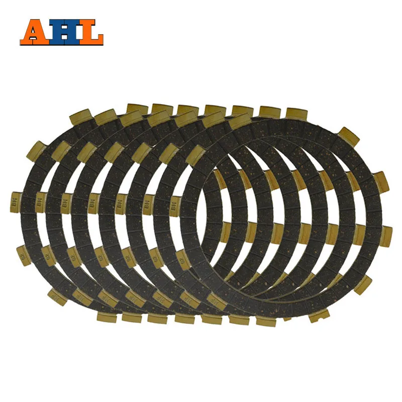 

AHL Motorcycle Clutch Friction Plates Set for YAMAHA XT350 XT 350 1985-2000 Bakelite Clutch Lining 7PCS #CP-0004