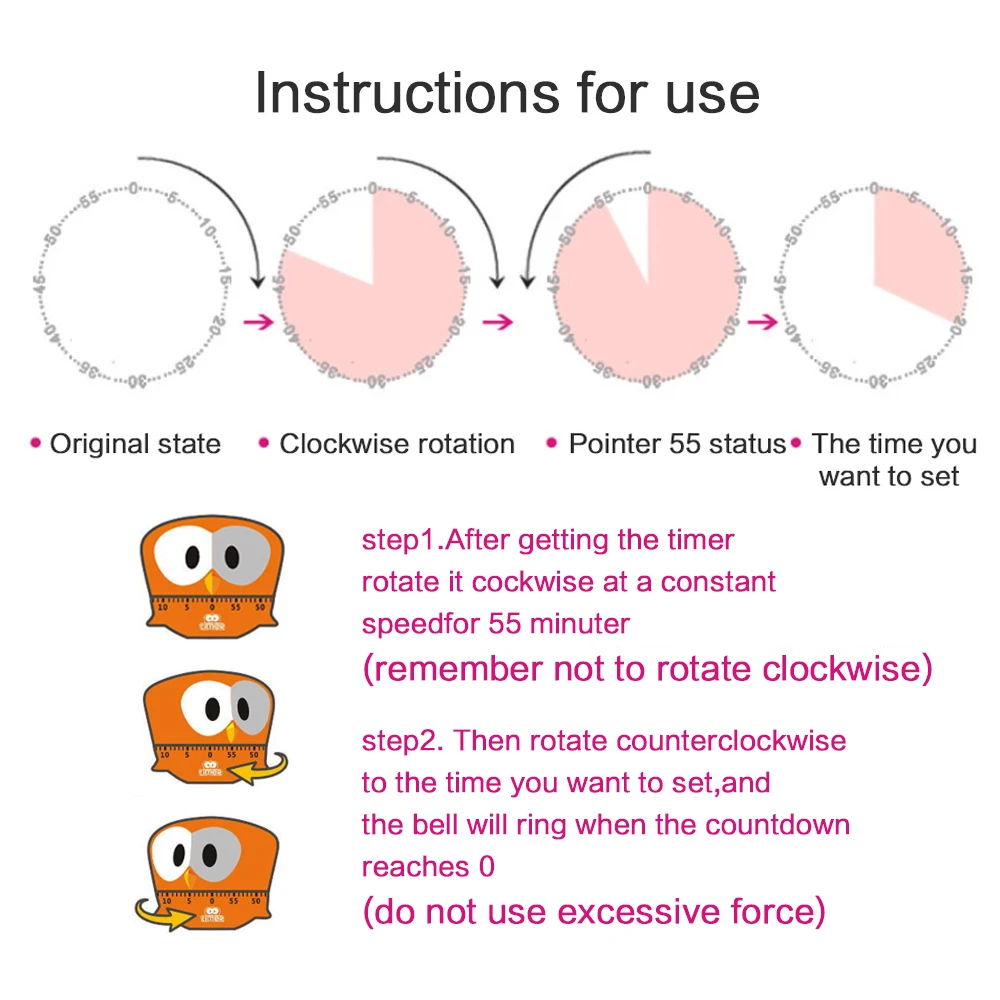 Кухонный таймер для приготовления пищи механический кухонные принадлежности