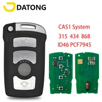 datong world car remote key for bmw 7 series e65 e66 cas1 system 315433868mhz id46 pcf7945 chip replacement auto smart control