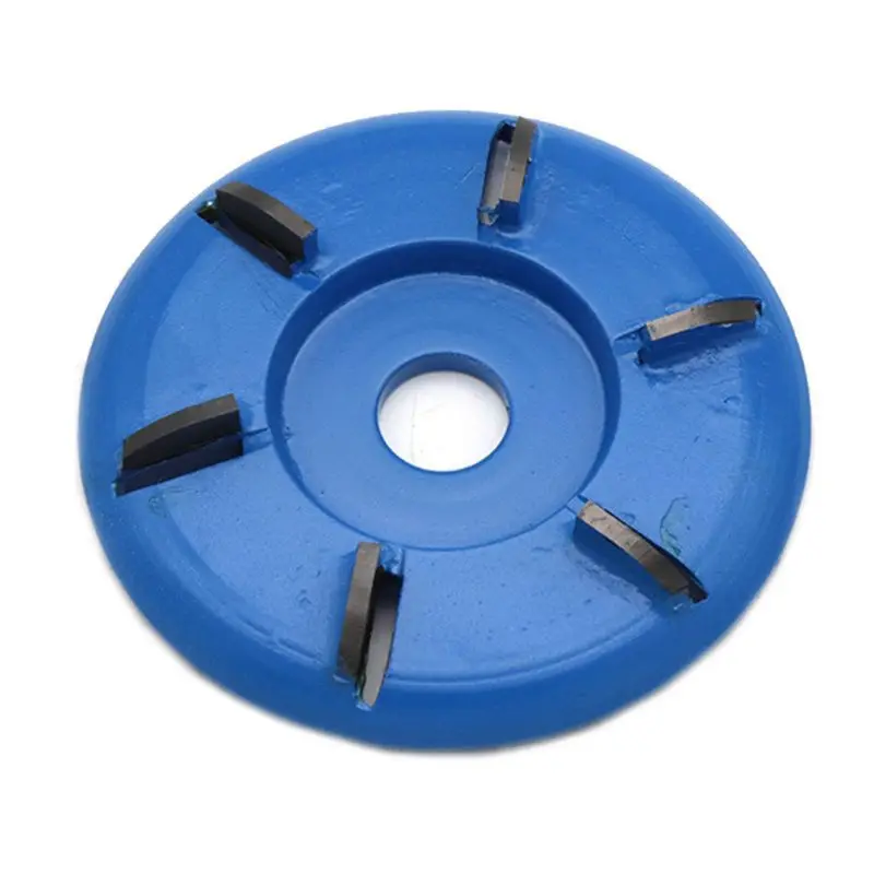 

B9HB 90mm Diameter 22mm Bore Rotary Planer Curved Blade Power Wood Carving Disc Arc Milling Mill Carpentry Flat Turbo Disc