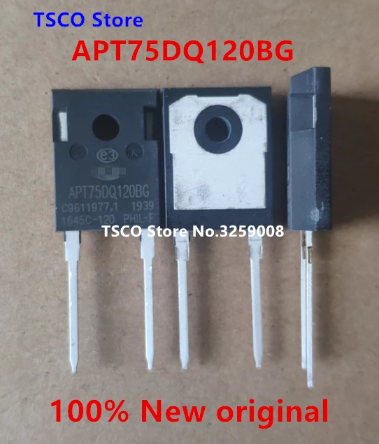 

APT75DQ120BG 75A/1200V 100% Новый оригинальный 10 шт.