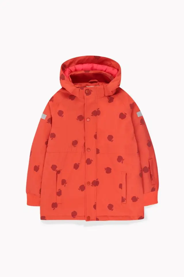 Coat B Комплект детской одежды TC, зимнее пальто для мальчиков и девочек, штаны, комбинезон, крошечный детский хлопковый комбинезон с капюшоном, Детская вязаная шапочка, шарф - Цвет: Coat B