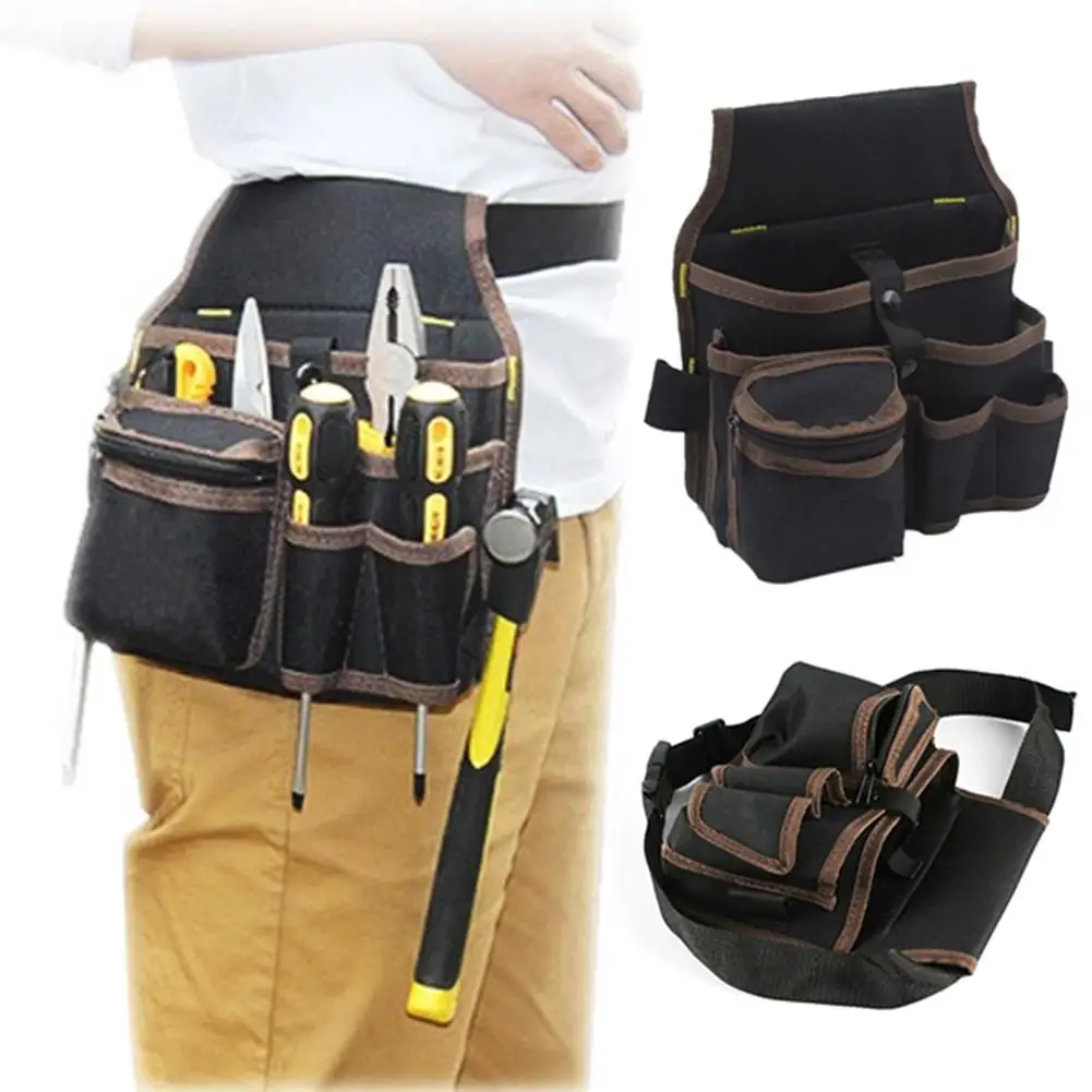

50% HOT SALES!!!Multi-function Electrician Tool Waist Bag Pocket Pouch Hardware Kit Organizer