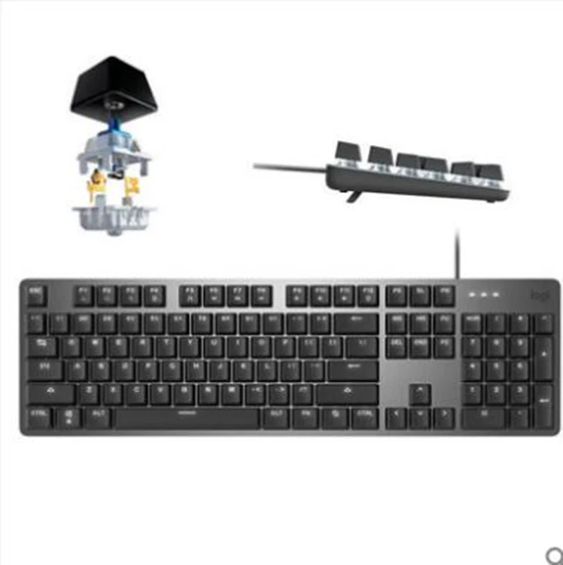 Logitech K845 механическая клавиатура Проводная для офиса клавиатуры полный Размеры