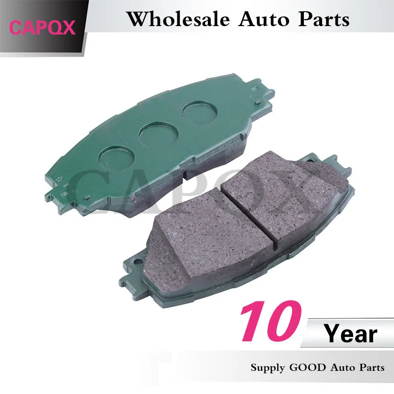 Передняя тормозная колодка CAPQX 04465-02220 04465-0R010 04465-02240 для AURIS WISH YARIS SIENTA COROLLA SCION XD PREMIO