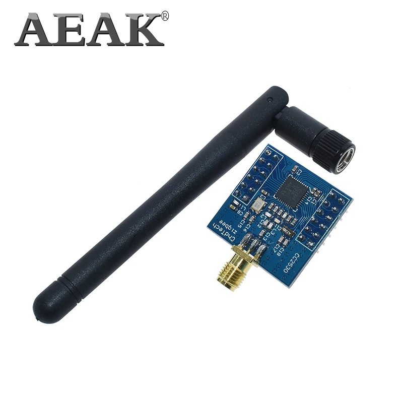 Модуль Zigbee AEAK CC2530 UART беспроводная основная плата макетная CC2530F256 Серийный порт