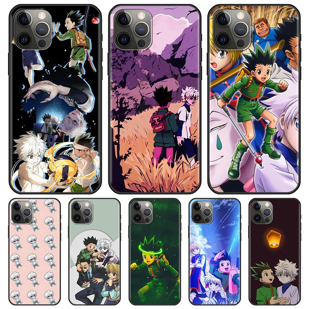 

Anime Hunter X Hunters Phone Case for Apple iPhone 11 7 XR 12 Pro Max X 6 6S 8 Plus 11Pro 12 Mini XS 5 5S SE Soft Back Cover