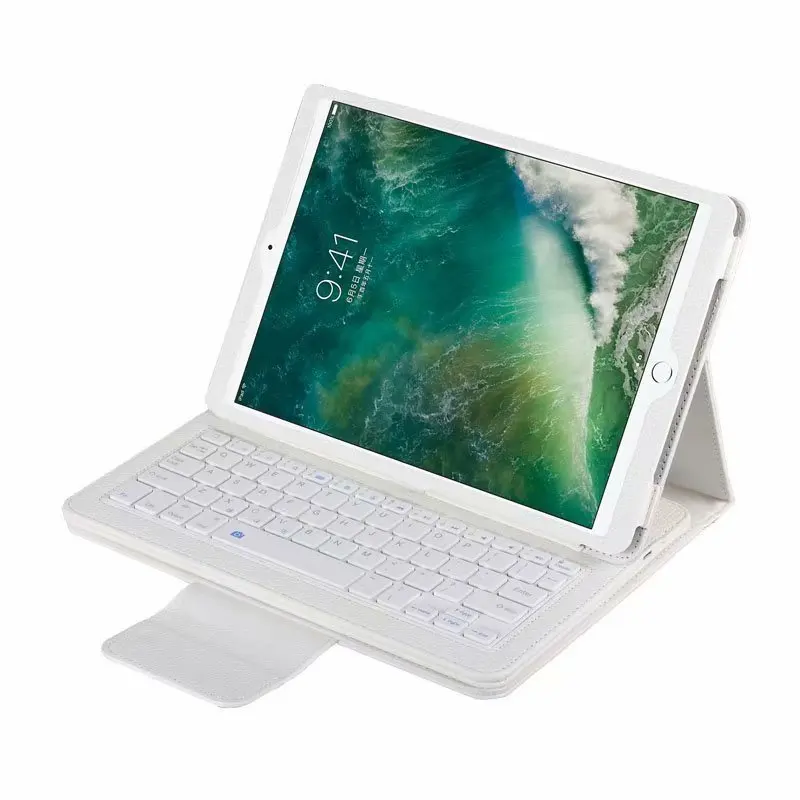 Съемный кожаный чехол-подставка с клавиатурой Bluetooth для IPad 10,2 дюймов, клавиатура для планшета для Ipad 10,2, Магнитный чехол+ ручка
