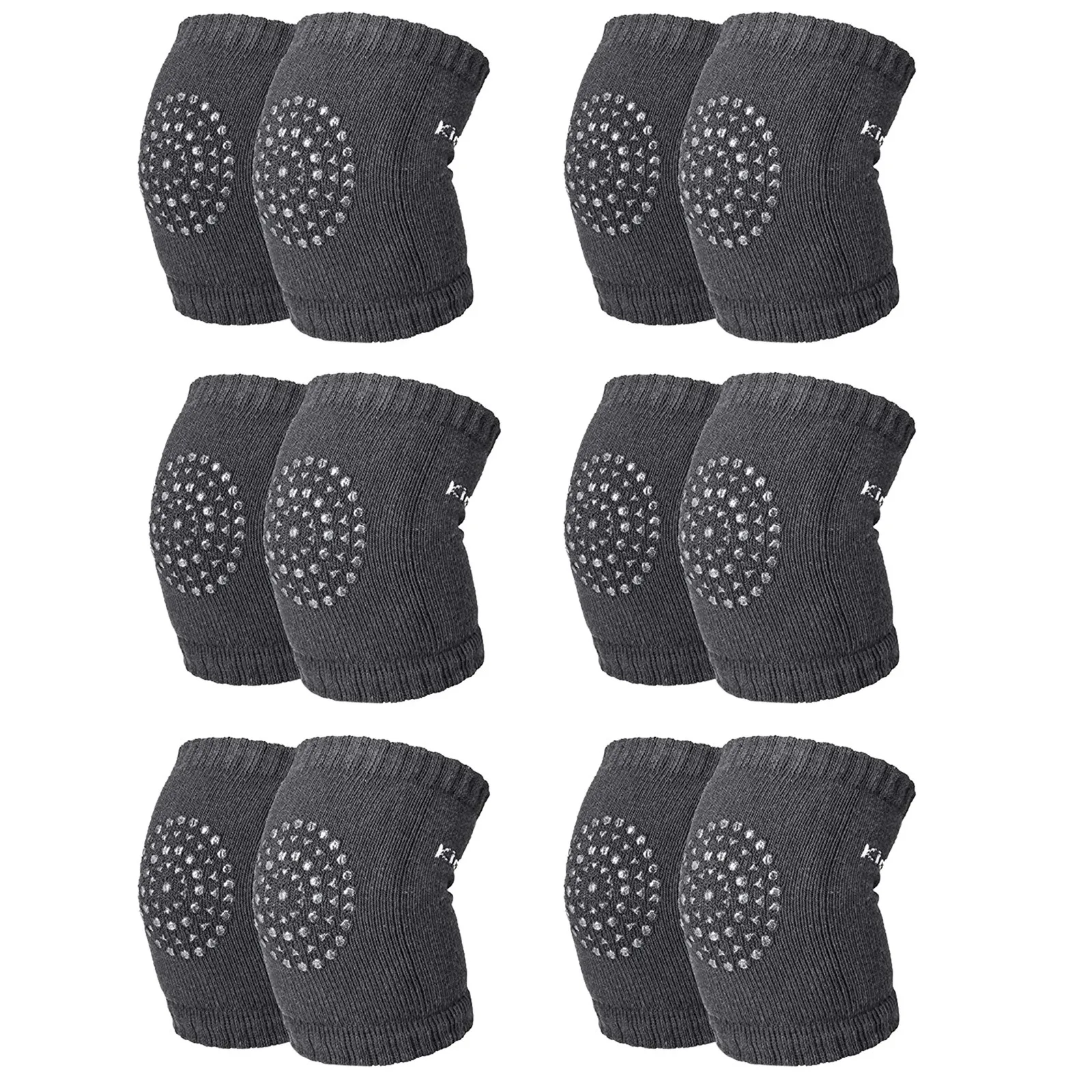 

2021 Summer New 6Pairs Kids Baby Safety Sport Crawling Elbow Cushion Knee Pads Protective Gear Non-Slip Socks socks kids#4