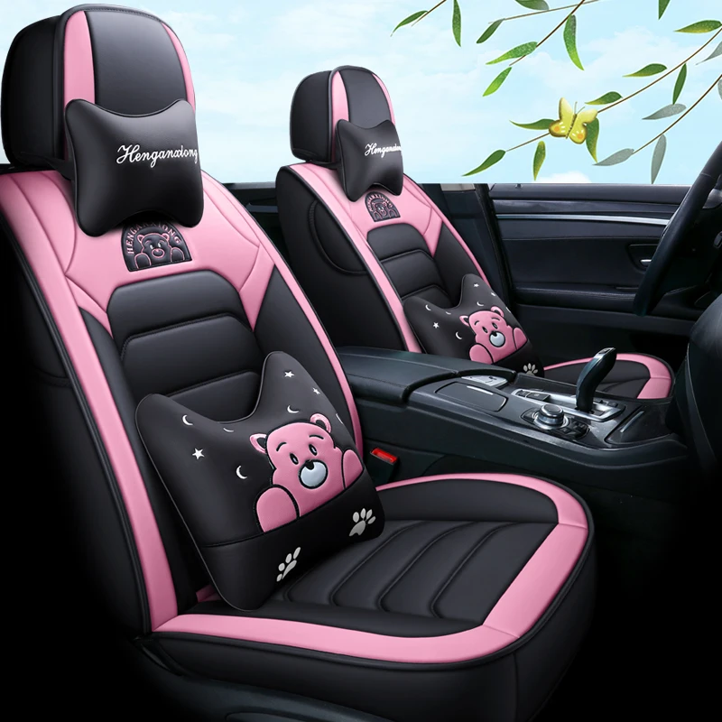 Чехлы для автокресел из искусственной кожи с полным покрытием Nissan xtrail murano safari