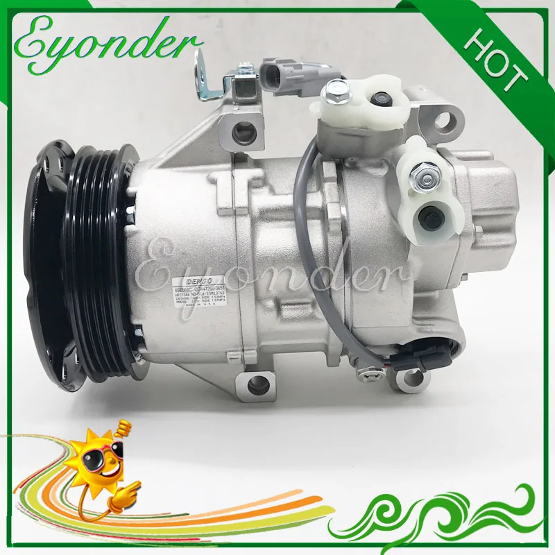 Кондиционерный компрессор кондиционера A/C охлаждающий насос для Toyota Yaris SCION XA XB 1.5L