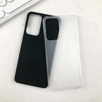 simple ultra thin matte hard phone case for xiaomi 11i redmi note 11 11e pro plus 11s 11t 5g anti fingerprint pc back case cover