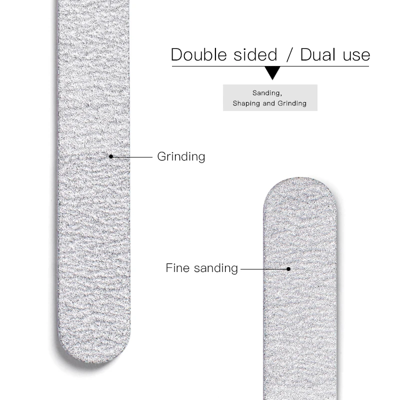 MEET ACROSS Nail File Double Side Sanding Buffer Block Lime Files For UV Gel Polish Manicure Tool | Красота и здоровье