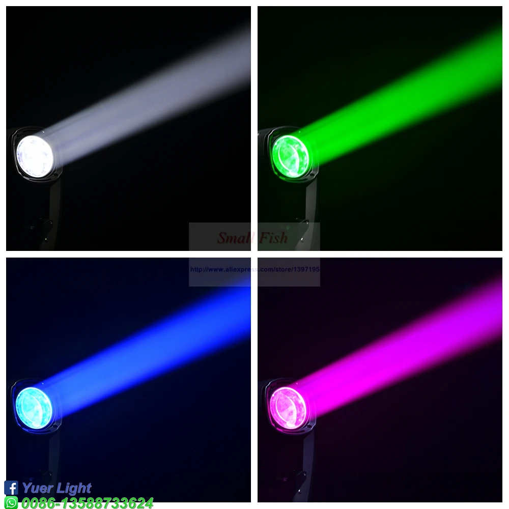 4 шт./лот светодиодный 230 Вт движущаяся головка луч пятно Luces Дискотека