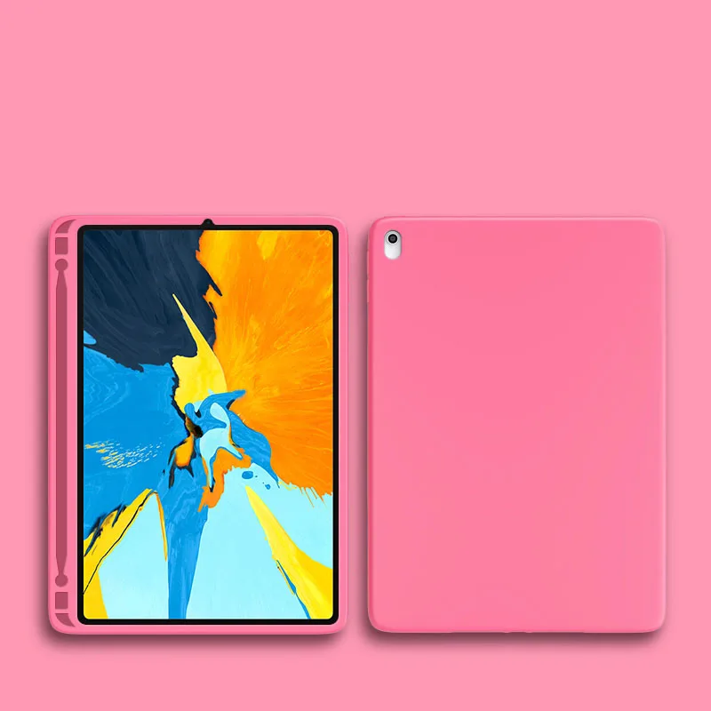 Противоударный чехол для Apple iPad Pro 11 дюймов милый мягкий силиконовый резиновый