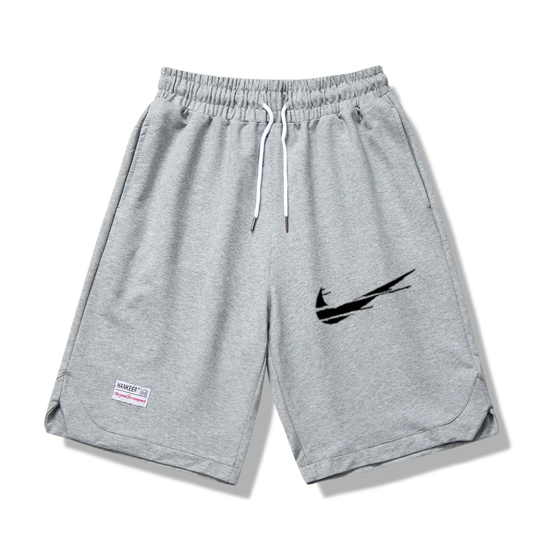 

New model Men's Casual Shorts Summer Patchwork Plain Short Fifth INIKE Pants Male Sports Sweat Shorts For Men Loose short
